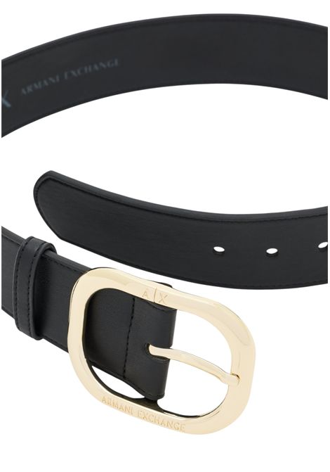 Cintura con fibbia oversize ARMANI EXCHANGE | Cinture | XW001584 AF12589UC001